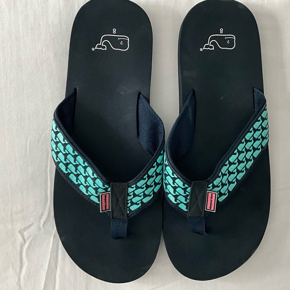 MEN’S VINEYARD VINES CASUAL FLIP-FLOPS SIZE 8